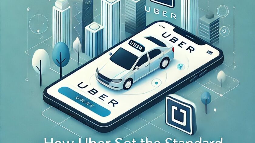 create featured image for "How Uber Set the Standard for On-Demand Apps: Lessons for Developers"