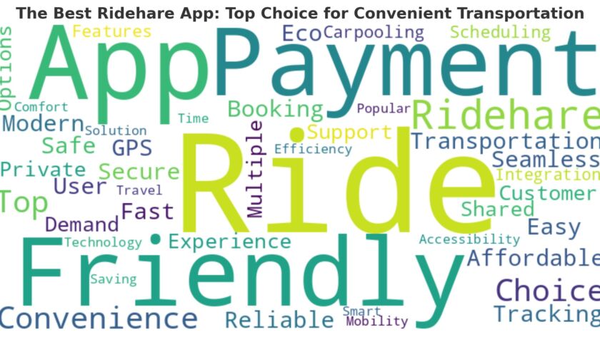The Best Ridehare App: Top Choice for Convenient Transportation